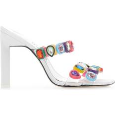 The Attico Embellished Pvc Nanci Mules