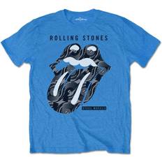 Steel Tops Rolling Stones Wheels T-Shirt Cobalt