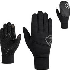 Gul - Skiløb Handsker Ziener Ivano Touch Glove - Black