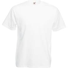 Men - Short T-shirts Fruit of the Loom XL, White Mens Valueweight Short Sleeve T-Shirt One