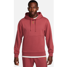 Tennis Maglioni Nike Court Men's Fleece Tennis Hoodie Red