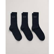 Gant Herre Strømper Gant Herre 3-Pack sportssokker 43-45 Blå