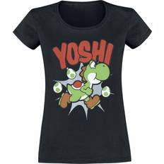 gaming T-shirt Yoshi till Damer sort