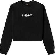 Napapijri Women Tops Napapijri B-Box Crew Black, Black, Xl, Women Black