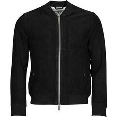 Herre - Mokkajakker Selected Suede Bomber Jacket