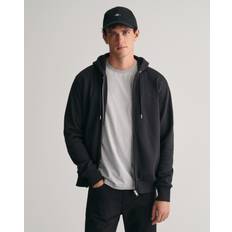 Gant TONAL ARCHIVE SHIELD ZIP HOODIE Black