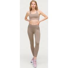 Brun - Nylon Tights aim'n Træningstights Espresso Ribbed Seamless Tights Brun