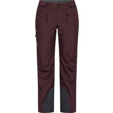 Haglöfs Lumi Form Pant Women Burgundy Brown