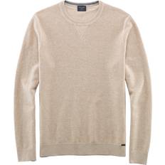 Olymp XL Pullover Olymp Casual Strick Herren, Beige, Hellbeige