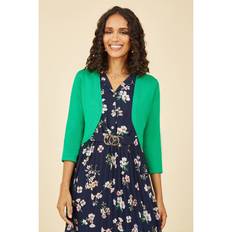 Light Green Knitted Bolero