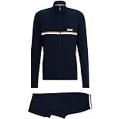 Men - Stretch Sleepwear BOSS Lounge Set Dark Blue