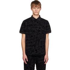 Versace Jeans Couture Couture Black Graffiti Polo E899 BLACK