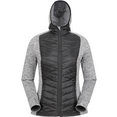 Microfiber - Women Jackets Mountain warehouse Womens/Ladies Action Packed Padded Jacket Black