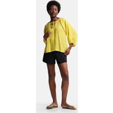 Regatta Women Blouses Regatta 'Orla Kiely' Printed Balloon Sleeve Blouse Yellow