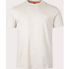 Orange T-shirts BOSS Män Tales, Ljus beige 271