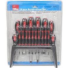 Hilka 18 pce Set Pan Head Screwdriver