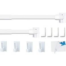 Aiitomg 2Pcs Net Curtain Rods