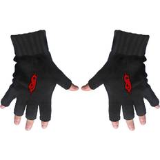 Slipknot Unisex Fingerless Gloves Tribal - Black
