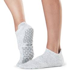 Womens/ladies Savvy Heather Gripped Socks grey