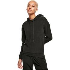 Velvet Jumpers Urban Classics Sweatshirt Schwarz Regular Fit für Damen