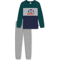 Grau Nachtwäsche Schiesser Jungen Pyjama Mehrfarbig