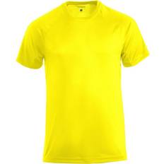Clique T-shirts Clique Premium Active T-Shirt Yellow