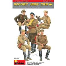 Miniart MIN35313 Miniart 1:35 Soviet Jeep Crew, Special Edition