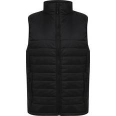 Henbury Padded Gilet Black