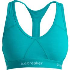 Icebreaker Women's Sprite Racerback Bra, M, Flux Green