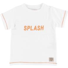 Mini A Ture Överdelar Mini A Ture T-shirt Simion White m. Splash år 110 T-shirt