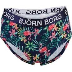 Björn Borg Barnkläder Björn Borg Exotic Mini Hipster Junior Blue/Pink, Unisex, Kläder, Underkläder, Blå/Rosa, 122/128