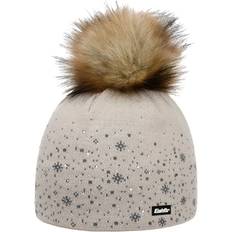 Silver Mössor Eisbär Rana Lux Stickad Mössa - Beige