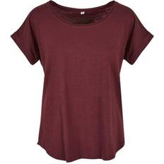 Long Slub T-Shirt Red
