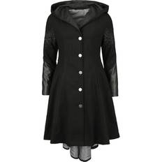 Cuir Manteaux Supernatural Manteau d'hiver Gothic de - Devil's Trap - Pour Femme