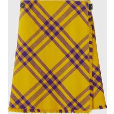 Burberry Check Wool Kilt