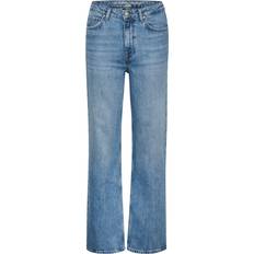 My Essential Wardrobe The Louis High Wide Jeans, Blue Retro Wash, W31/L32