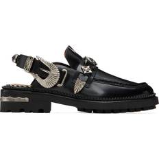 Toga Pulla Black Metal Loafers AJ1070 Black IT