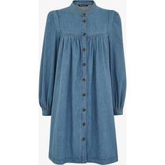 Denim Dresses Whistles Women's Chambray Denim Trapeze Dress Denim