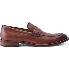 Men - Ortholite Loafers Paisley and Gray Men's Houndstooth Penny Loafers Tan