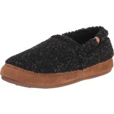 Acorn womens Slipper Moccasin, Recycled- Black