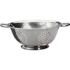 Pink Dørslag Relaxdays Stainless Steel Kitchen Sieve 28 cm ø Silver Colander