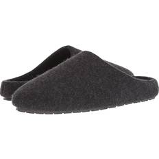 Tempur-Pedic Zander Charcoal Wool Men's Slippers Gray