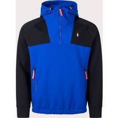 Polo Outerwear Polo Ralph Lauren Mens Quarter Zip Water Repellent Hybrid Jacket Colour: 008 Sapphire Black