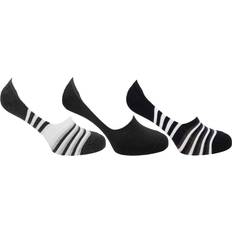 Floso Invisible Trainer Socks Pack Of 3 Black 7-11