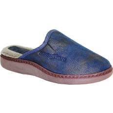 Faux Leather - Women Slippers Goodyear Glen Slippers Blue