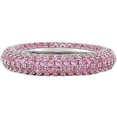 Luv AJ Smycken Luv AJ Pave Amalfi Ring Pink Silver Ringar Dam