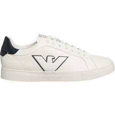 Armani Sneakers Armani Emporio Eagle Logo Trainers White