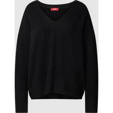 Esprit Sweatshirt V-Neck Woman - Noir