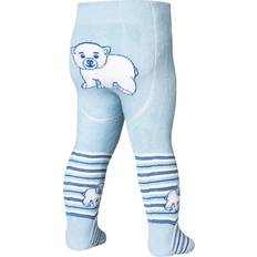 Long Sleeves Jumpsuits Playshoes Unisex Kinder Thermo-Strumpfhose Eisbär 499051, 17 Blau, 74-80