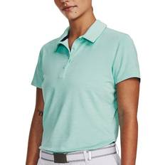 Dam - Turkosa Pikétröjor Under Armour T-shirt UA Playoff SS Polo-BLU 1377335-361